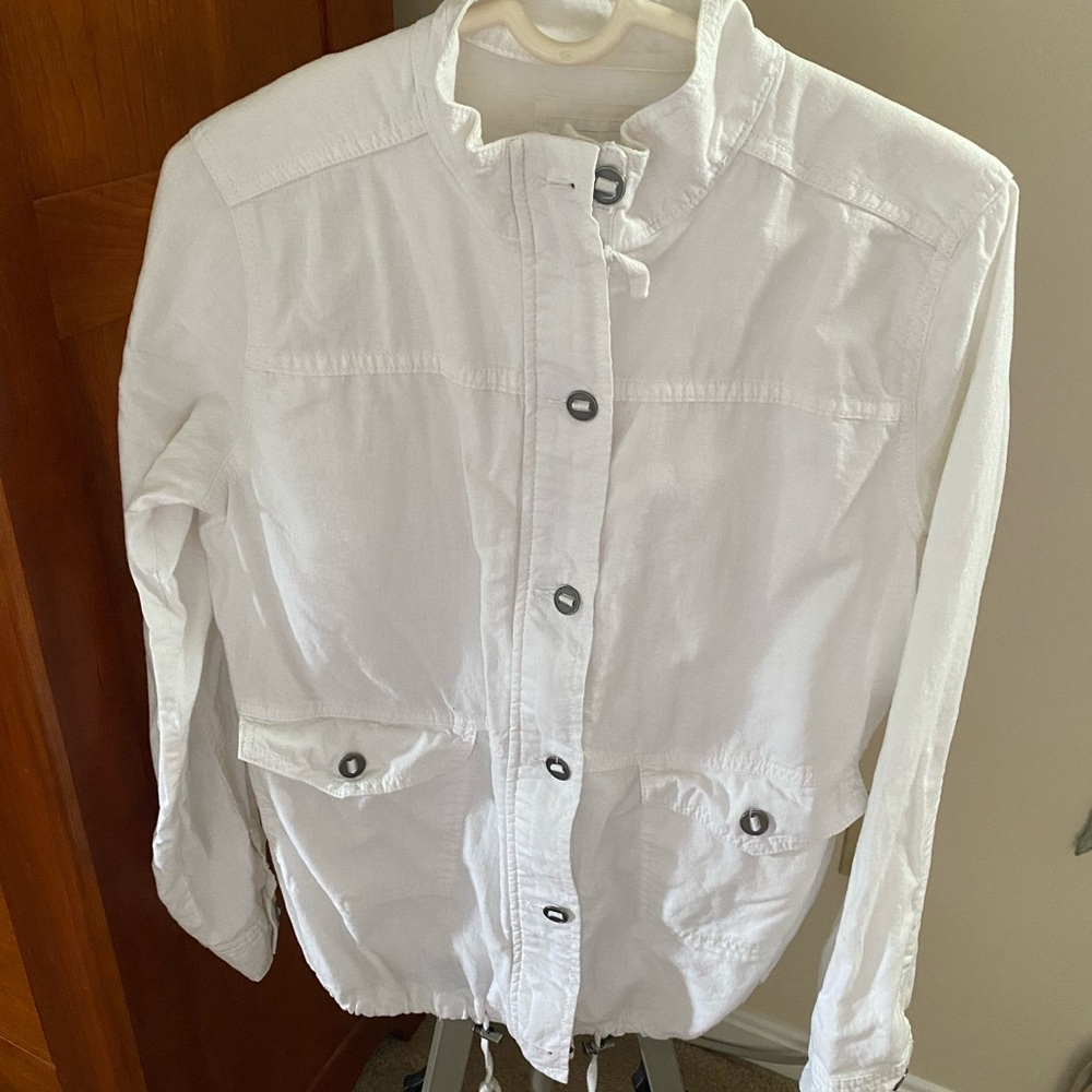 Sonoma linen jacket size small.